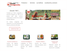 Tablet Screenshot of huevosuriagereka.com
